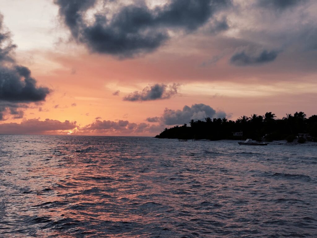 Sonnenuntergang auf Feridhoo